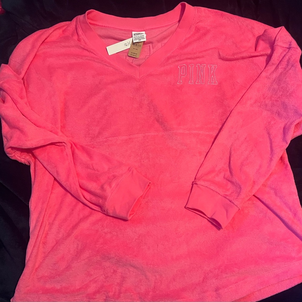 Pink long sleeve shirt